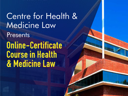 Certificate Course in Health & Medicine Law